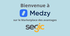 Medzy et Segic s'associent pour offrir des services de soins de santé virtuels et de bien-être sur le Marketplace des avantages de Segic