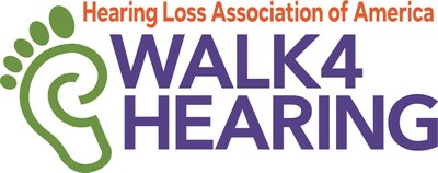 Hearing Loss Association of America 2023 Walk for Hearing logo