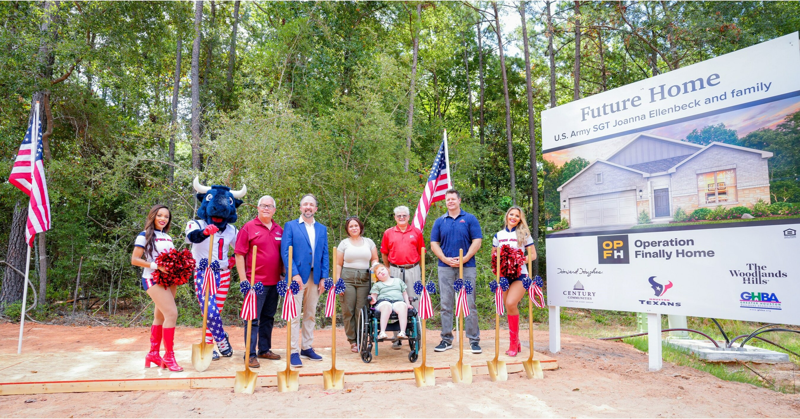 Century Communities, Partners Break Ground on Home for Veteran