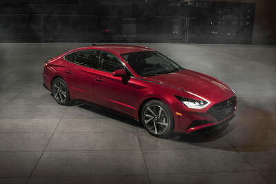 2023 Sonata is photographed in Irvine, Calif., on April 17, 2022.