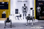 Roboter von Dreame Technology stehen auf der World Robot Conference 2023 im Rampenlicht