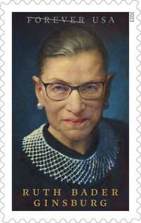 El Servicio Postal de los Estados Unidos presentará una estampilla que  rinde homenaje a Ruth Bader Ginsburg