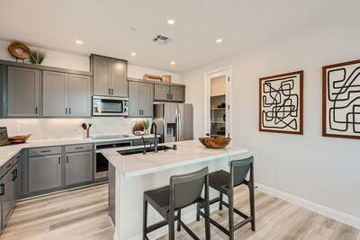 Residence 1676 Model Kitchen | Somerville at Cadence by Century Communities | New Paired Homes in Henderson, NV