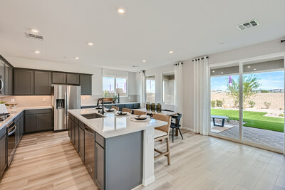 Residence 1943 Model Kitchen & Breakfast Nook | Modena II at Cadence by Century Communities | New Single-Family Homes in Henderson, NV