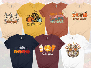 HolidayShirts.com Unveils Top 10 Trending Fall Tee Shirts: Celebrate Autumn in Style!