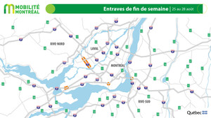 PLANIFIER SES DÉPLACEMENTS DURANT LA FIN DE SEMAINE DU 25 AU 28 AOÛT - ENTRAVES MAJEURES SUR LE RÉSEAU AUTOROUTIER