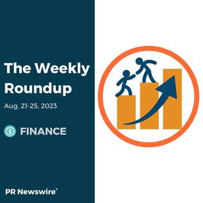 PR Newswire Weekly Finance Press Release Roundup, Aug. 21-25, 2023. Photo provided by Invest in Others Charitable Foundation. https://prn.to/47OL27k