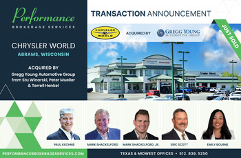 Chrysler World - Gregg Young Automotive Group - Performance Brokerage Services