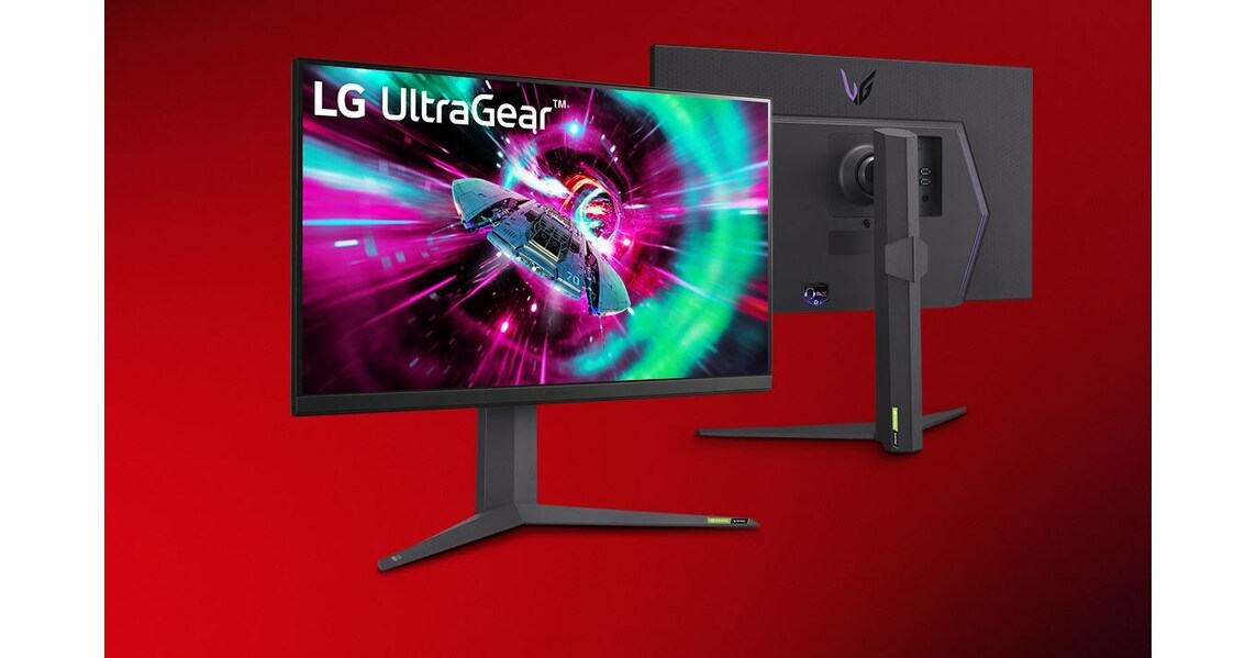 LG 27 UltraGear™ UHD Gaming Monitor, 27GR93U-B
