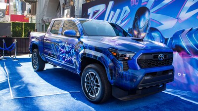 The All-New 2024 Toyota Tacoma Makes Big Screen Debut in “Blue Beetle"