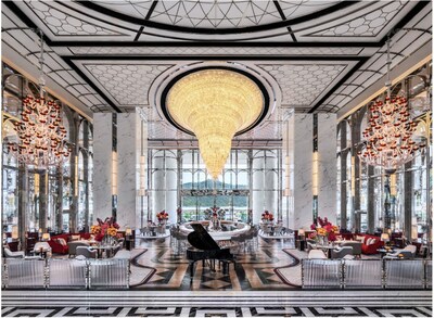 Raffles Lounge & Terrace offers a tailored take on the classic European afternoon tea experience. (PRNewsfoto/Galaxy Macau)