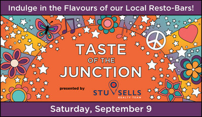 Taste of the Junction, Sat., Sept. 9, 2023 (12 p.m. to 9 p.m.) on McMurray Ave. (CNW Group/The Junction BIA)