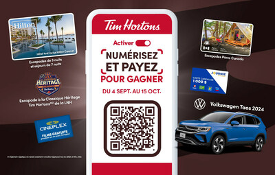 À venir sous peu : Activez et utilisez Numérisez et payez sur l'appli Tim pour courir la chance de gagner une Volkswagen Taos 2024 et d'autres prix hebdomadaires grâce à vos achats admissibles