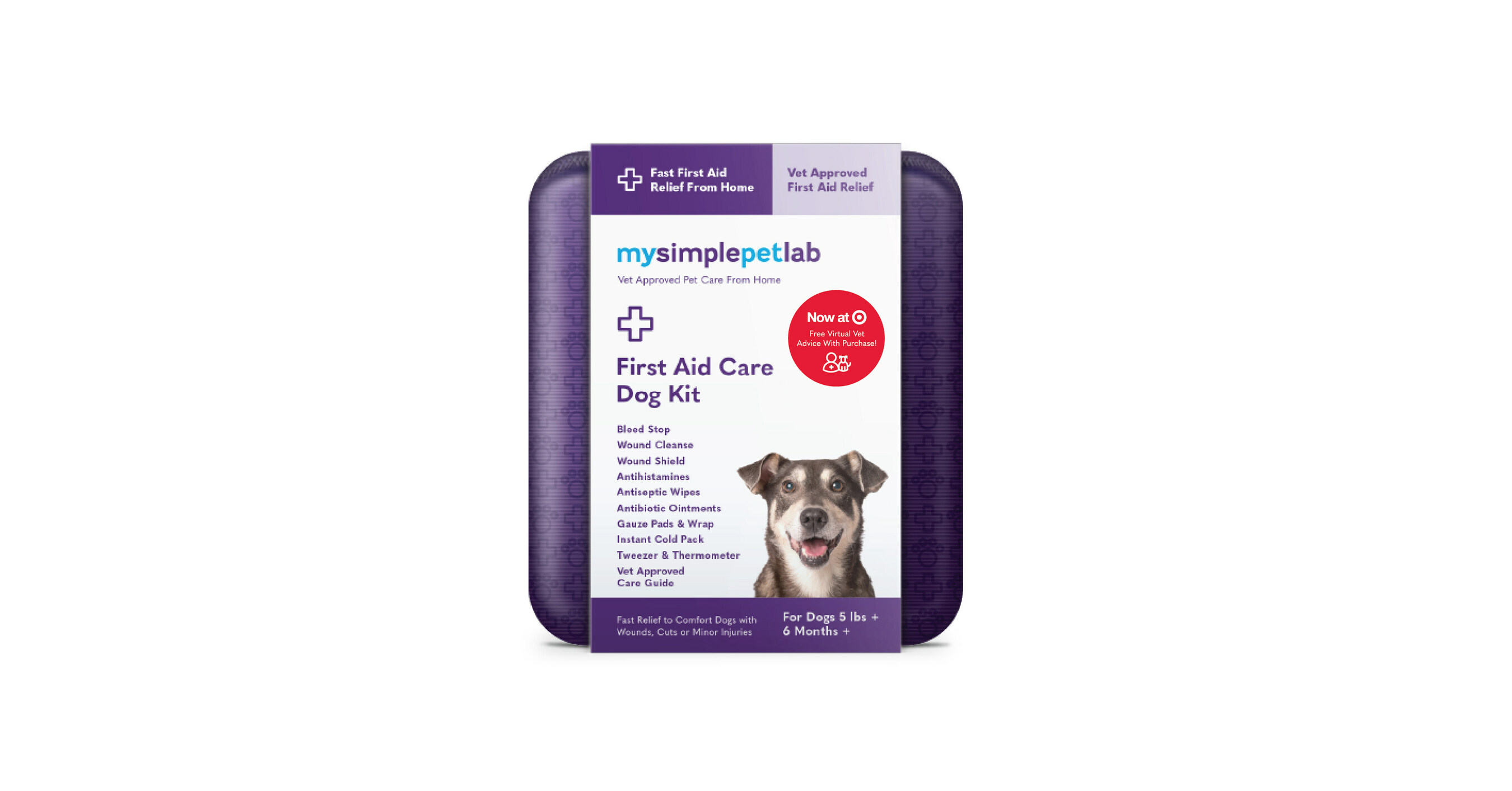 Better Pet Care Is Here MySimplePetLab's First Aid Care Dog Kit is Now
