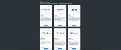 Onfleet's Integrations Marketplace