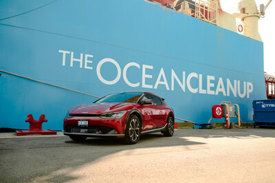 Kia X The Ocean Cleanup record catch, Victoria (CA)_EV6 GT