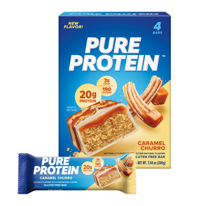 Pure Protein™ Introduces Galactic Brownie and Caramel Churro High Protein Bars