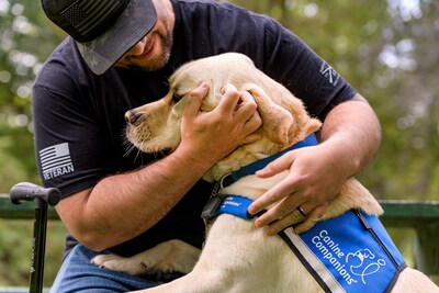 Synchrony's partnership with Canine Companions includes an $85,000 donation to support the nonprofit’s commitment to enhance the lives of people with disabilities by providing them with expertly trained service dogs.