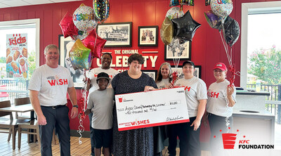 Anson County Partnership for Children in Wadesboro, N.C. was among 100 non-profit organizations to receive a $10,000 Kentucky Fried Wishes grant from the KFC Foundation. Funds from the grant will go towards purchasing and stocking a book vending machine for one year at a local health department
