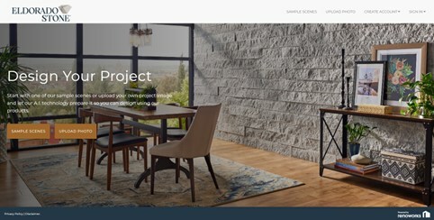 Eldorado Stone’s updated Visualizer Tool provides myriad resources to assist designers and consumers with product selections and design schemes.