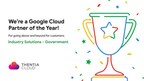 Thentia wins Google Cloud's 2023 Technology Partner of the Year Award - Government