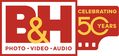 B&H Celebrates 50 Years!

For half a century B&H has helped you bring your creative visions to life.
Join us as we look forward to supporting creative excellence for the next 50 years and beyond. (PRNewsfoto/B&H Photo)