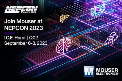 Mouser tham gia trưng bày triển lãm tại NEPCON VIETNAM 2023