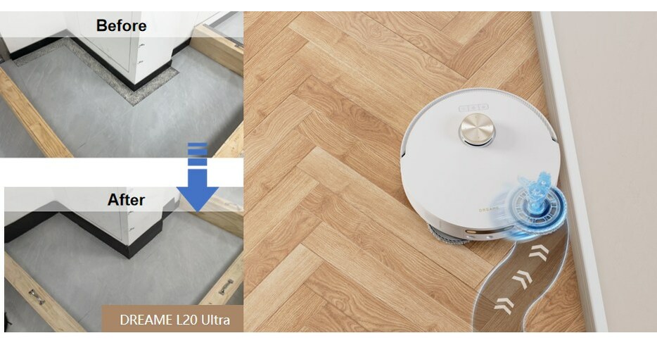 Dreame Technology Launches Revolutionary Flagship Robotic Vacuum L20 Ultra  with Industry First* AI-Driven MopExtend™ Technology at IFA 2023
