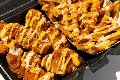 Wingstop's new Cajun Meal Deal comes drizzled in Wingstop’s signature ranch, melty cheese and bold Cajun seasoning.