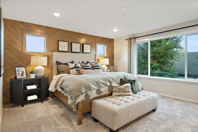 Warren Floor Plan Bedroom | Lakeside Estates by Century Communities | New Homes in Milton, WA