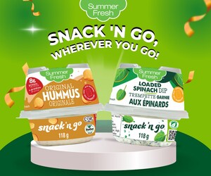 Summer Fresh® Launches Two NEW Snack 'N Go Flavours