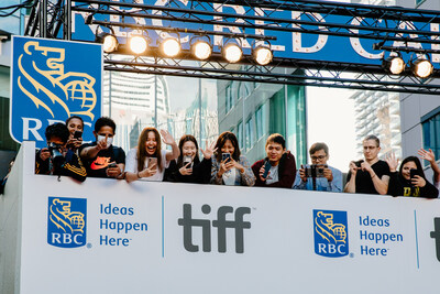 The RBC Red Carpet Gallery returns as one of the most coveted spots for star gazing in David Pecaut Square (215 King Street West, Toronto) (CNW Group/RBC)