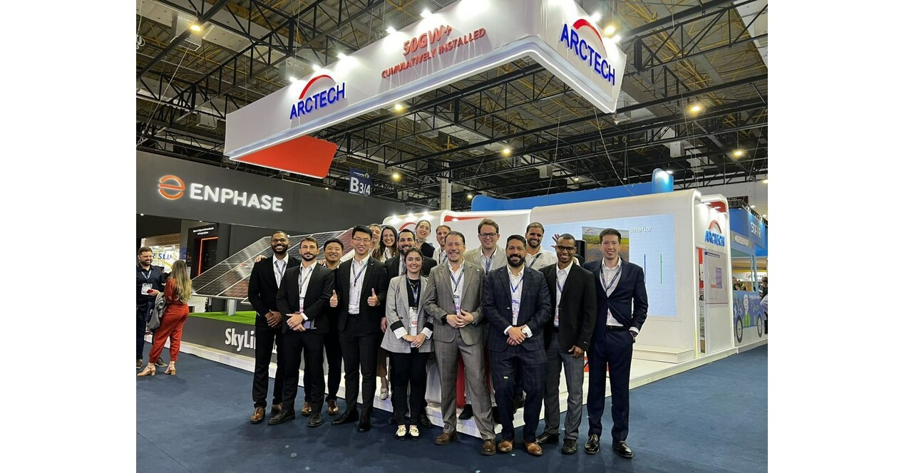 Arctech's Skyline Ii Shines Bright At Intersolar South America 2023 