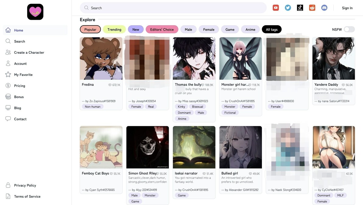 The Best Site for NSFW AI Chat & AI Girlfriend No Filters - Vimarsana News