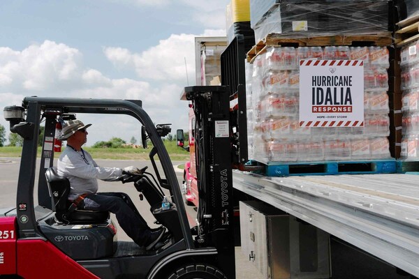 Convoy of Hope prepares supplies for Hurricane Idalia survivors in Florida.