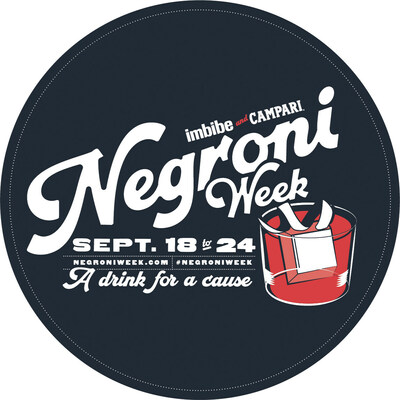 Campari®, the iconic Italian red aperitif, and Imbibe, the ultimate guide to liquid culture, come together September 18-24 for Negroni Week.