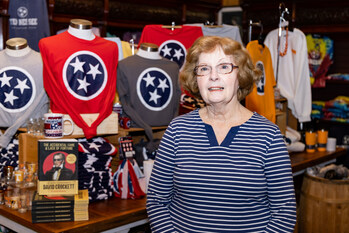 OCS Team Member Linda Nichols has worked in the gift shop for 27 years.  (FACT CHECK)