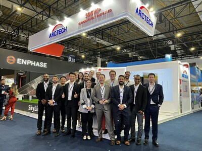 Equipe da Arctech LATAM (PRNewsfoto/Arctech)