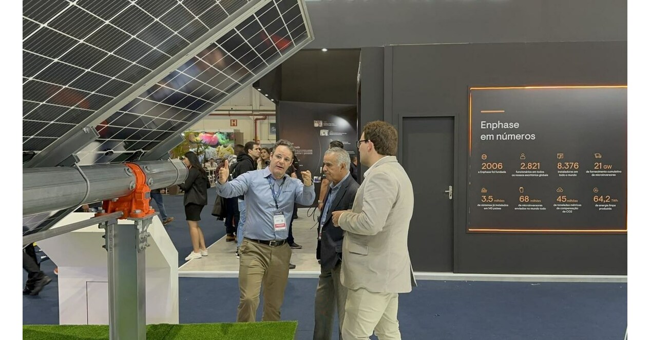 SkyLine II da Arctech Brilha na Intersolar South America 2023, Redefinindo a Tecnologia de Rastreamento Solar