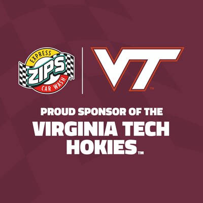 ZIPS Car Wash is now a Proud Sponsor of the Virginia Tech Hokies™ and serves customers at 8 locations in Virginia and over 280 locations across the country.