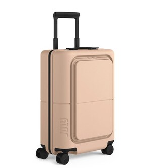 Meet the New July Carry On Pro With a Hardshell Front Pocket for Your Laptop and Travel Essentials