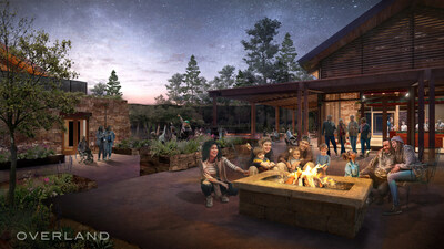 New artist renderings for Zion National Park Discovery Center courtesy of Overland Partners.