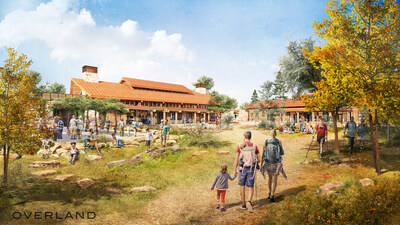 New artist renderings for Zion National Park Discovery Center courtesy of Overland Partners.