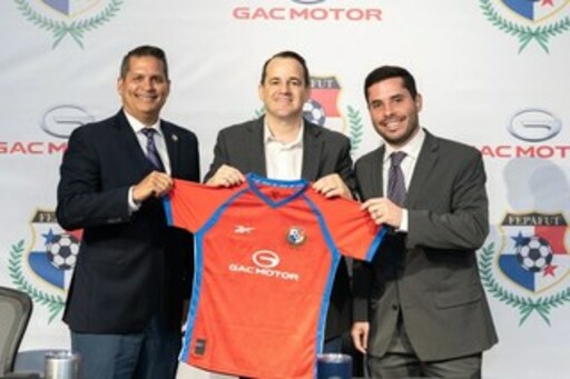 GAC MOTOR patrocina oficialmente a equipe nacional de futebol do Panamá