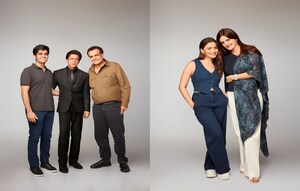 Shah Rukh Khan and Alia Bhatt together unveil the latest brand from D'Decor 'FabriCare by D'Decor' in the high-performance fabrics category