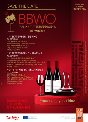 Barolo and Barbaresco fly to China for Vinitaly China Roadshow