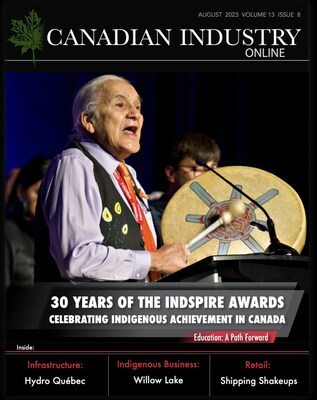 Sara Kopamees Interviews Indspire for Canadian Industry magazine