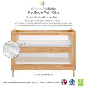 BreathableBaby's Innovative Breathable™ Mesh Cribs Launch Internationally in September in Time for Baby Safety Month