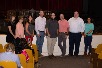 Recognized for 10 years of service to FHU.