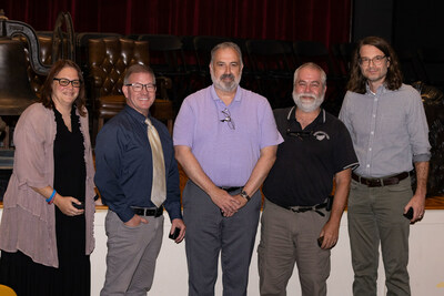 Recognized for 20 years of service to FHU.